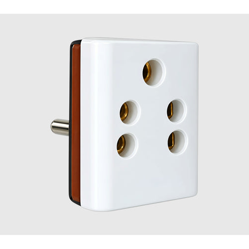 3 Pin Multi Plug Socket (Type D) Travel Adapters