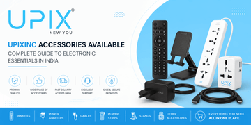 UpixInc Accessories Available: Complete Guide to Electronic Essentials in India - Upix Inc.