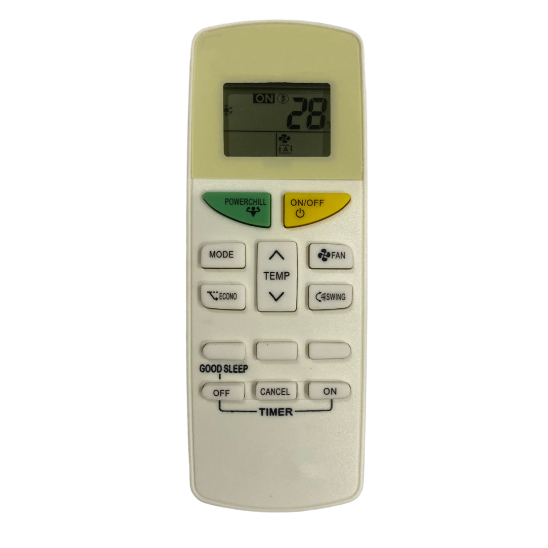 Upix Compatible Daikin and Daikin Inverter AC Remote No. 132I (No Backlight)