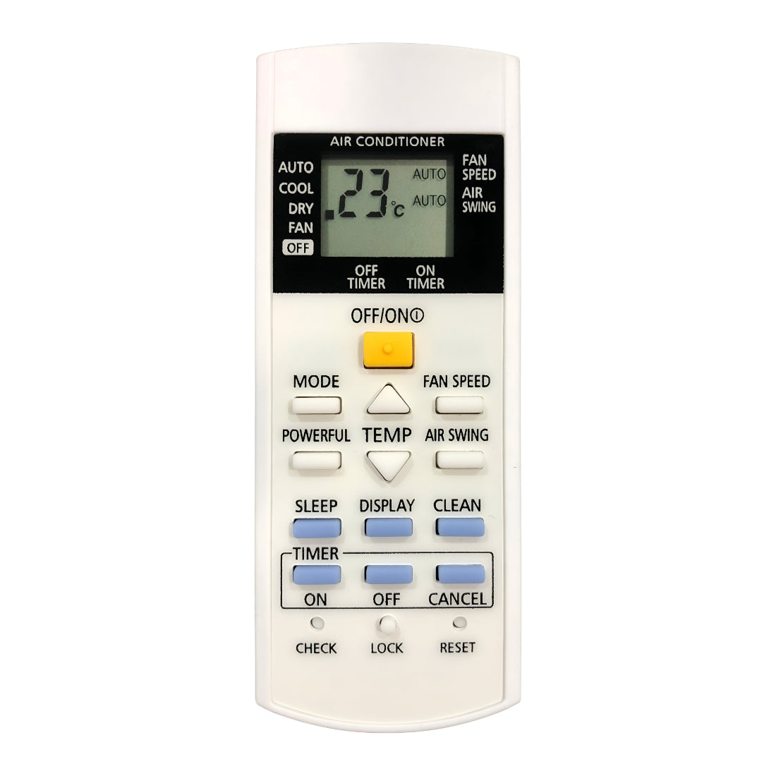 Upix Compatible Panasonic AC Remote No. 29H (No Backlight)
