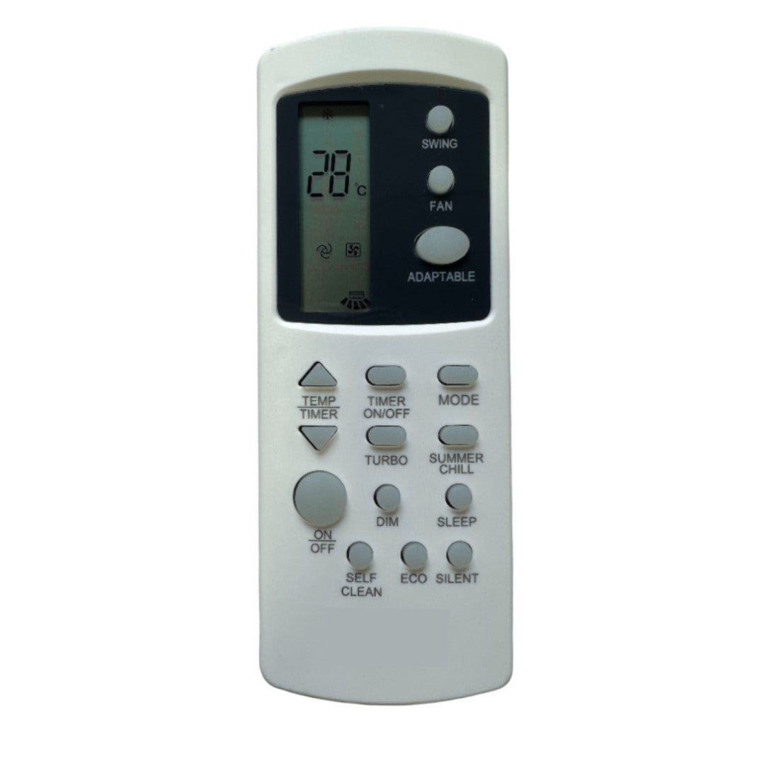 Upix Compatible Bluestar AC Remote No. 31E (No Backlight)