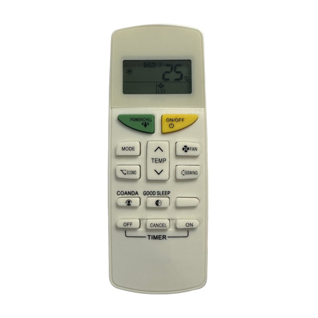 Upix Compatible Daikin and Daikin Inverter AC Remote No. 132J (No Backlight)