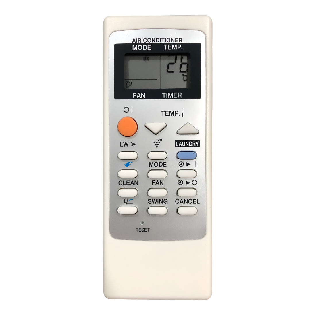 Upix Compatible Sharp AC Remote No. 76B (No Backlight)