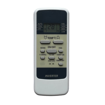 Upix Compatible Hitachi AC Remote No. 137B (No Backlight)