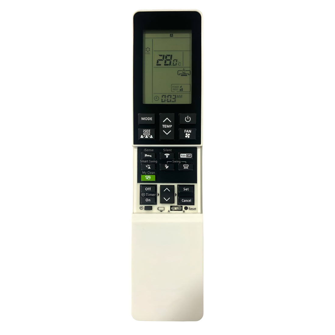 Upix Compatible Hitachi AC Remote No. 236 (No Backlight)