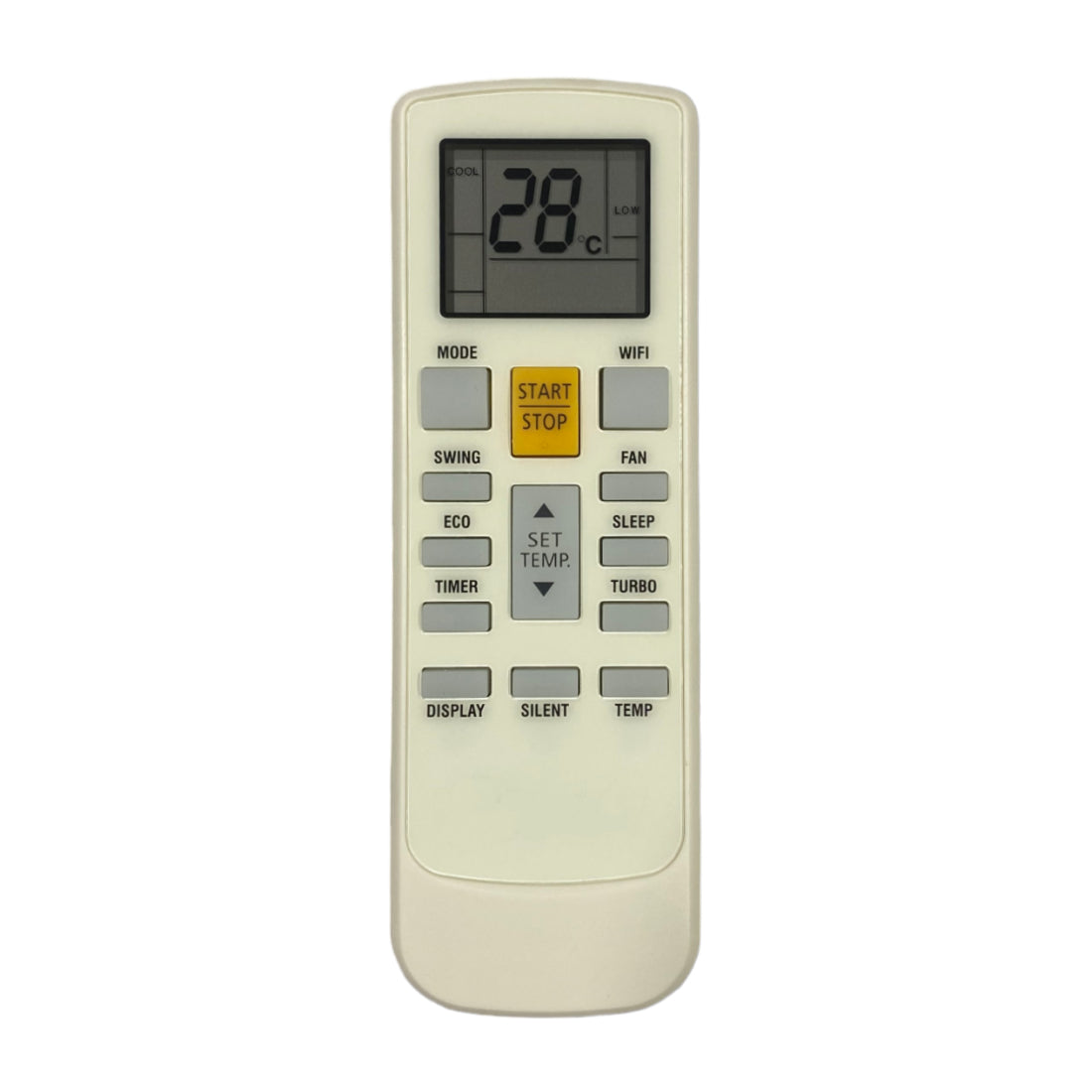 Upix Compatible Green Star AC Remote No. 231A (No Backlight)