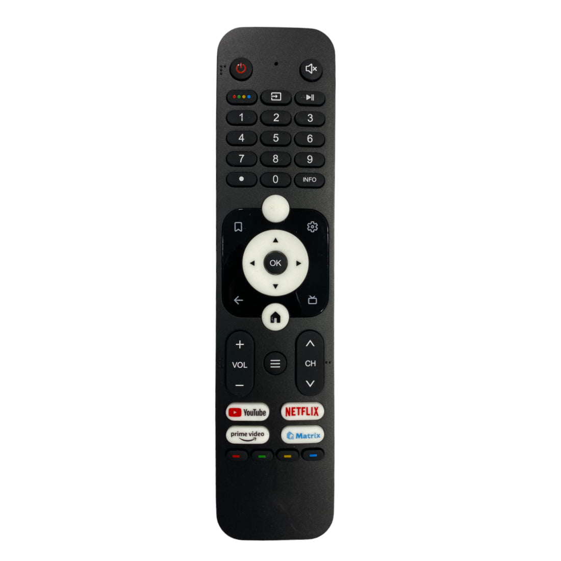 Upix Compatible Haier Smart TV Remote No. 1064 (No Voice)