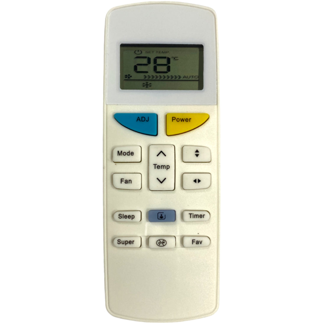 Upix Compatible Bluestar AC Remote No. 255 (No Backlight)