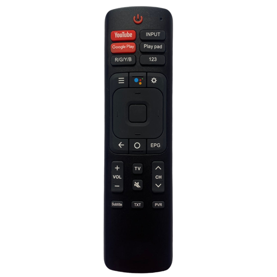 Upix Compatible Vu Smart TV Remote No. 1080 (No Voice)