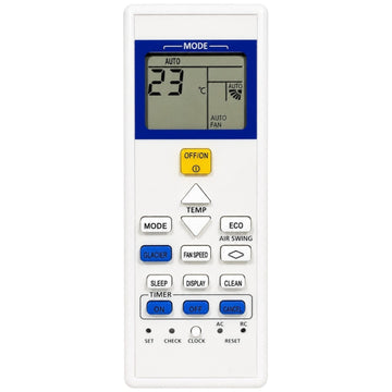 Upix Compatible Sanyo AC Remote No. 157D (No Backlight)