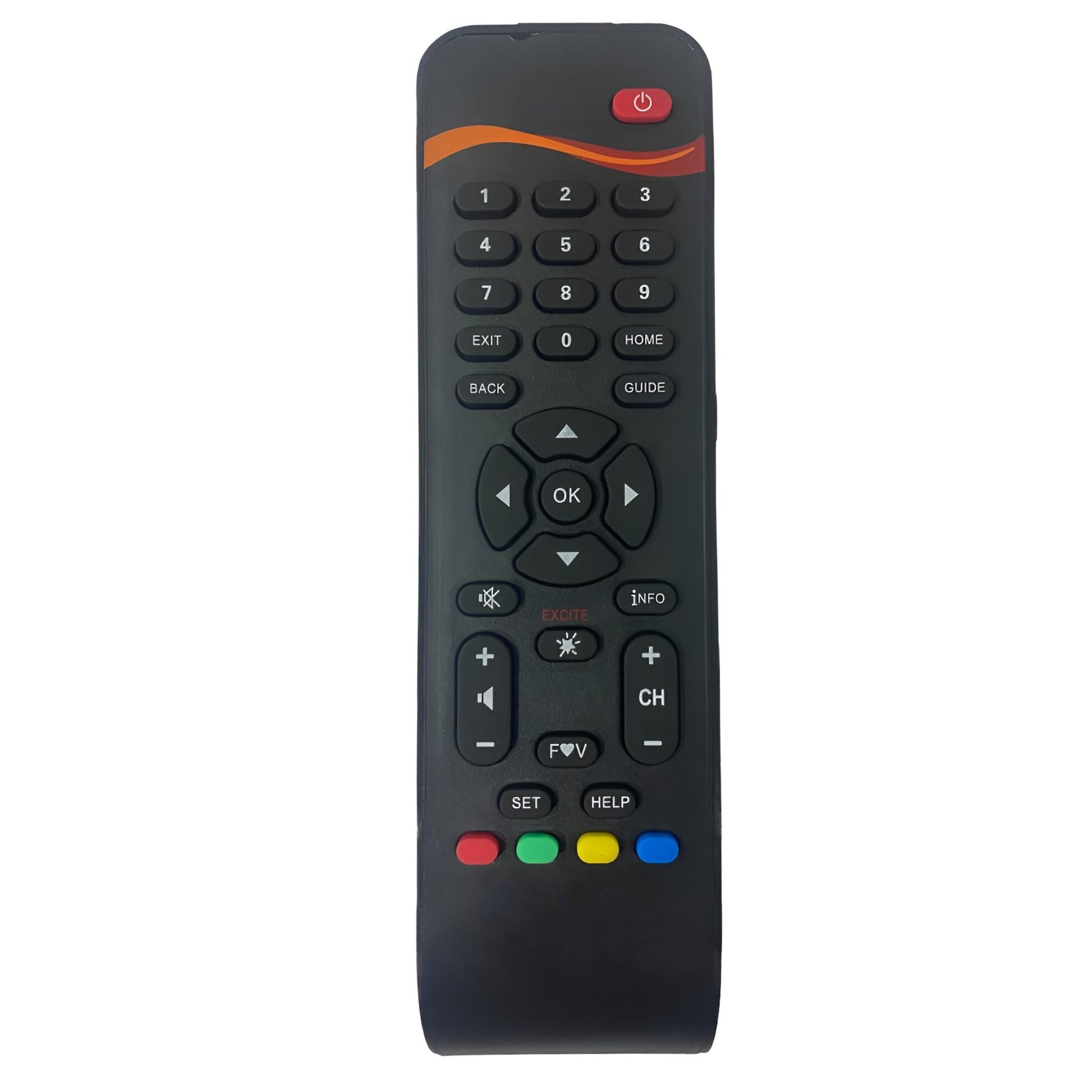 Upix Compatible Den GTPL Set Top Box Remote No. 1106