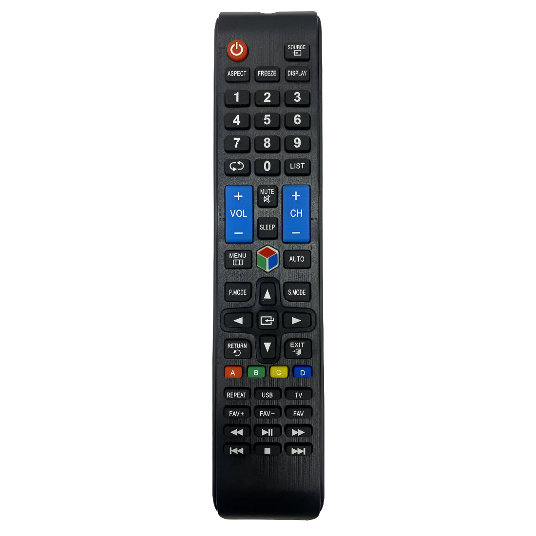 Upix Compatible China LCD/LED TV Remote No. 1140 (No voice)