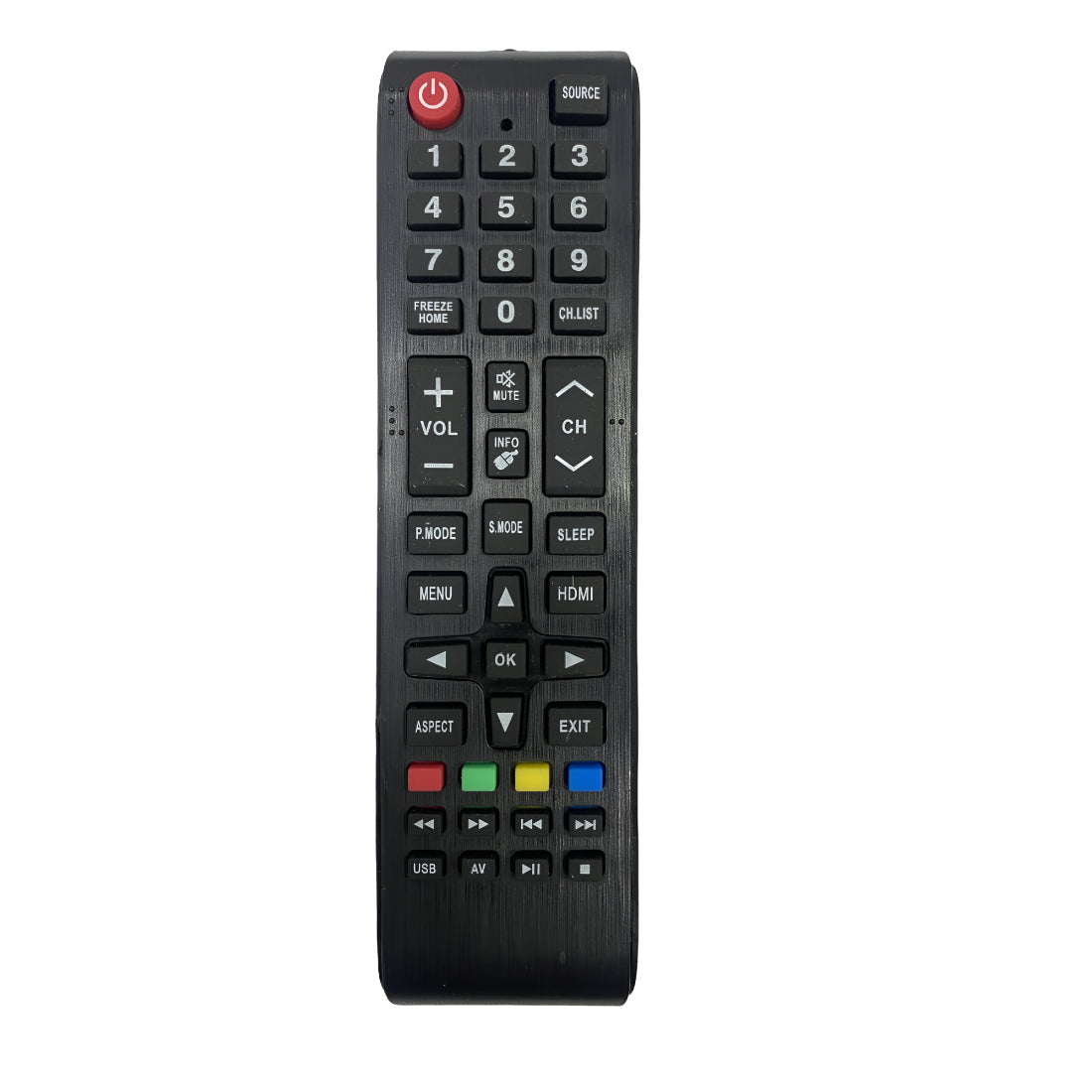 Upix Comaptible China LCD/LED TV Remote No. 1152 (No Voice)