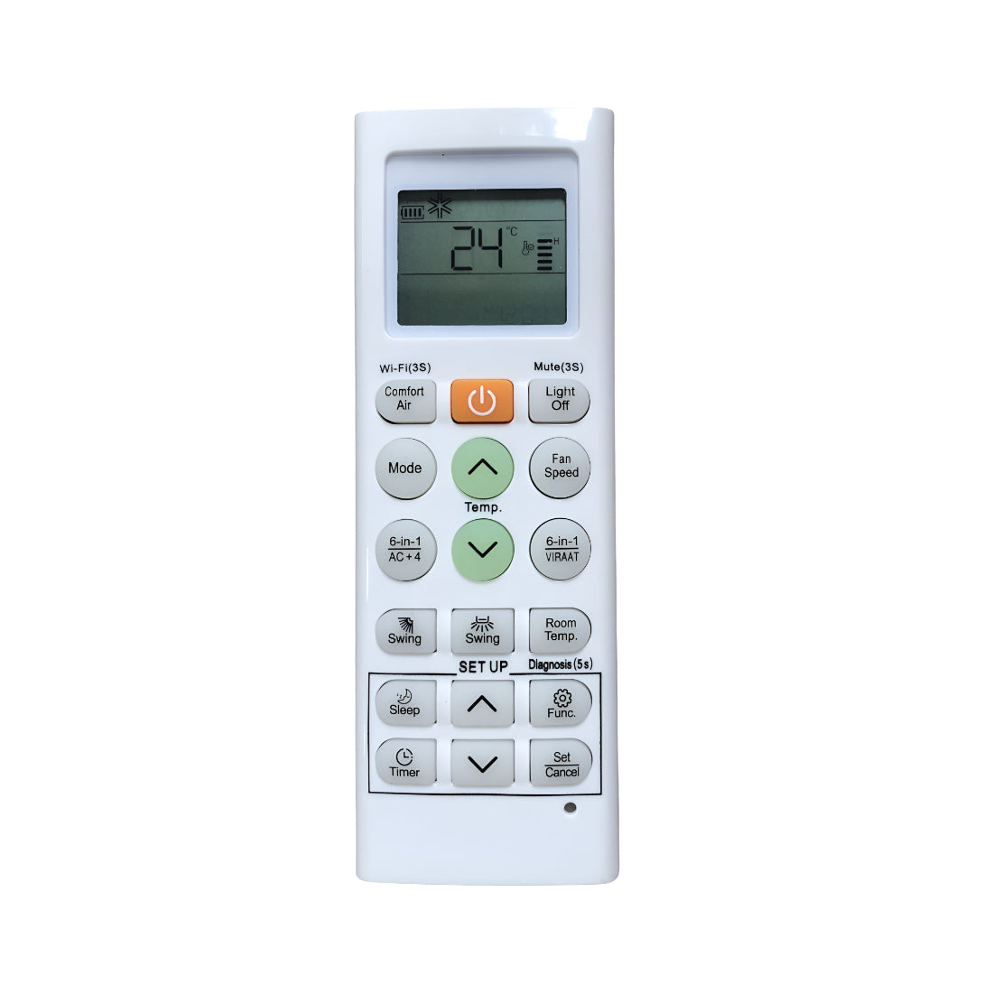 Upix Compatible LG AC Remote No. 36S (No Backlight)
