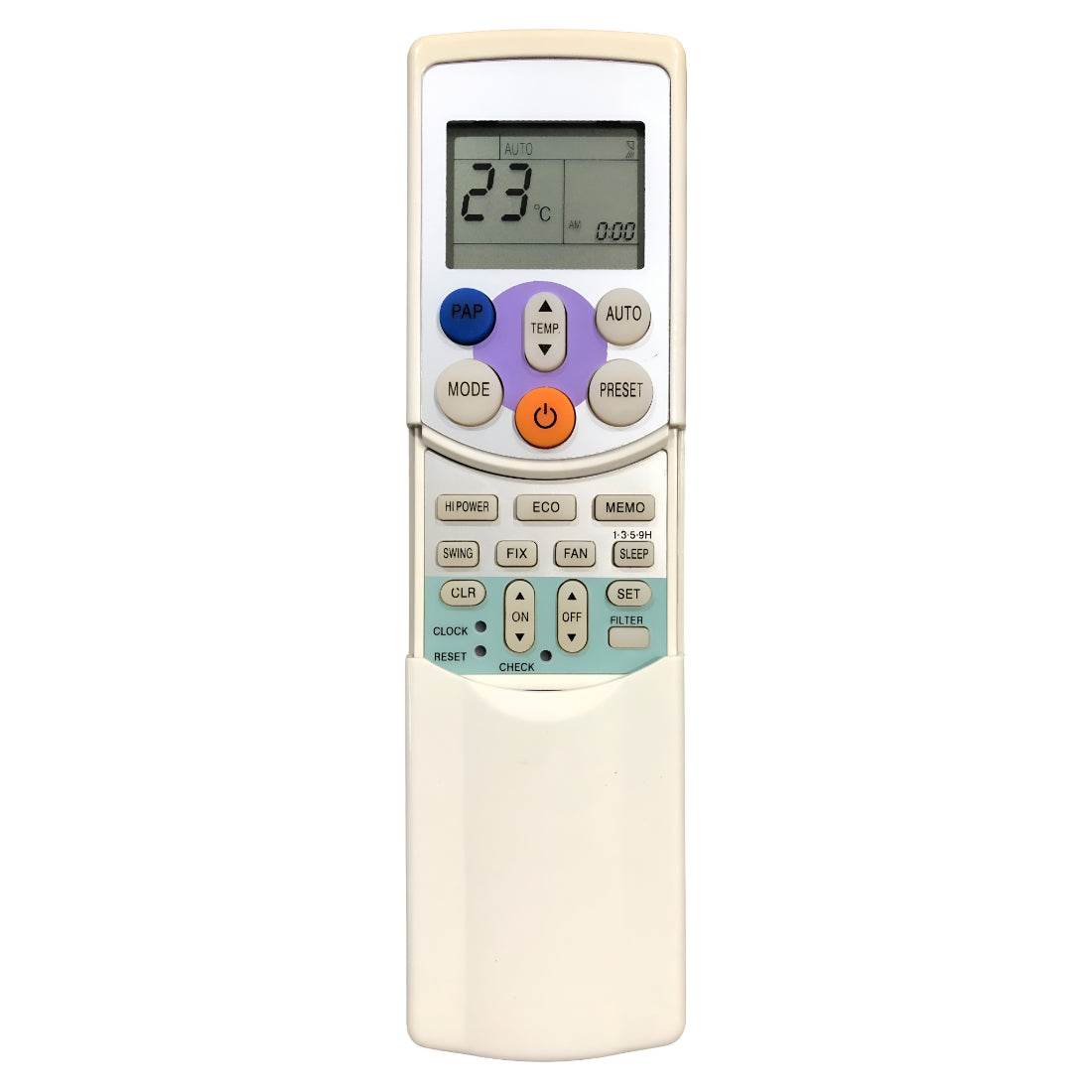 Upix Compatible Toshiba AC Remote No. 126 (No Backlight)
