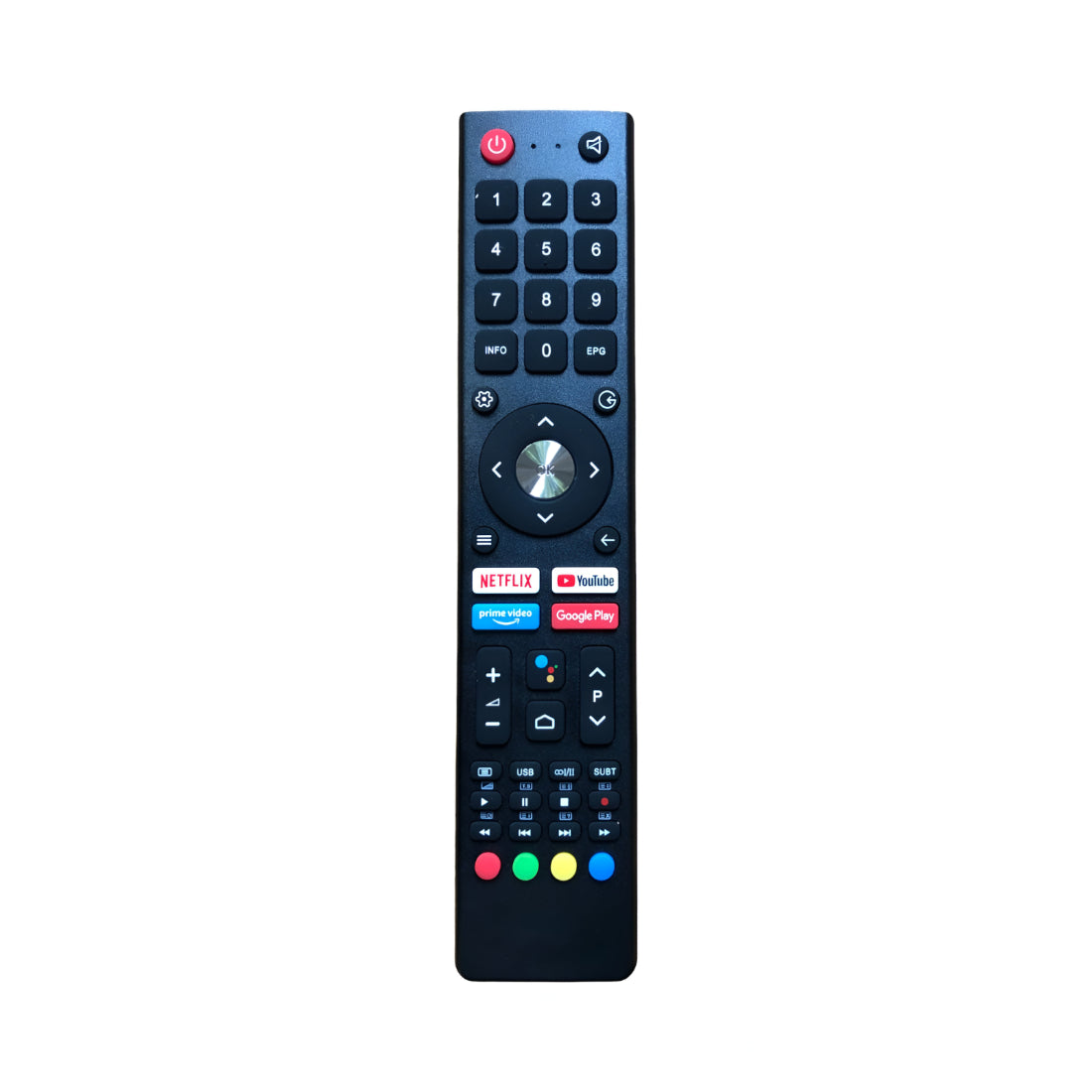 Upix Compatible BPL Smart TV Remote No. 1167, with Voice, Pairing is Required