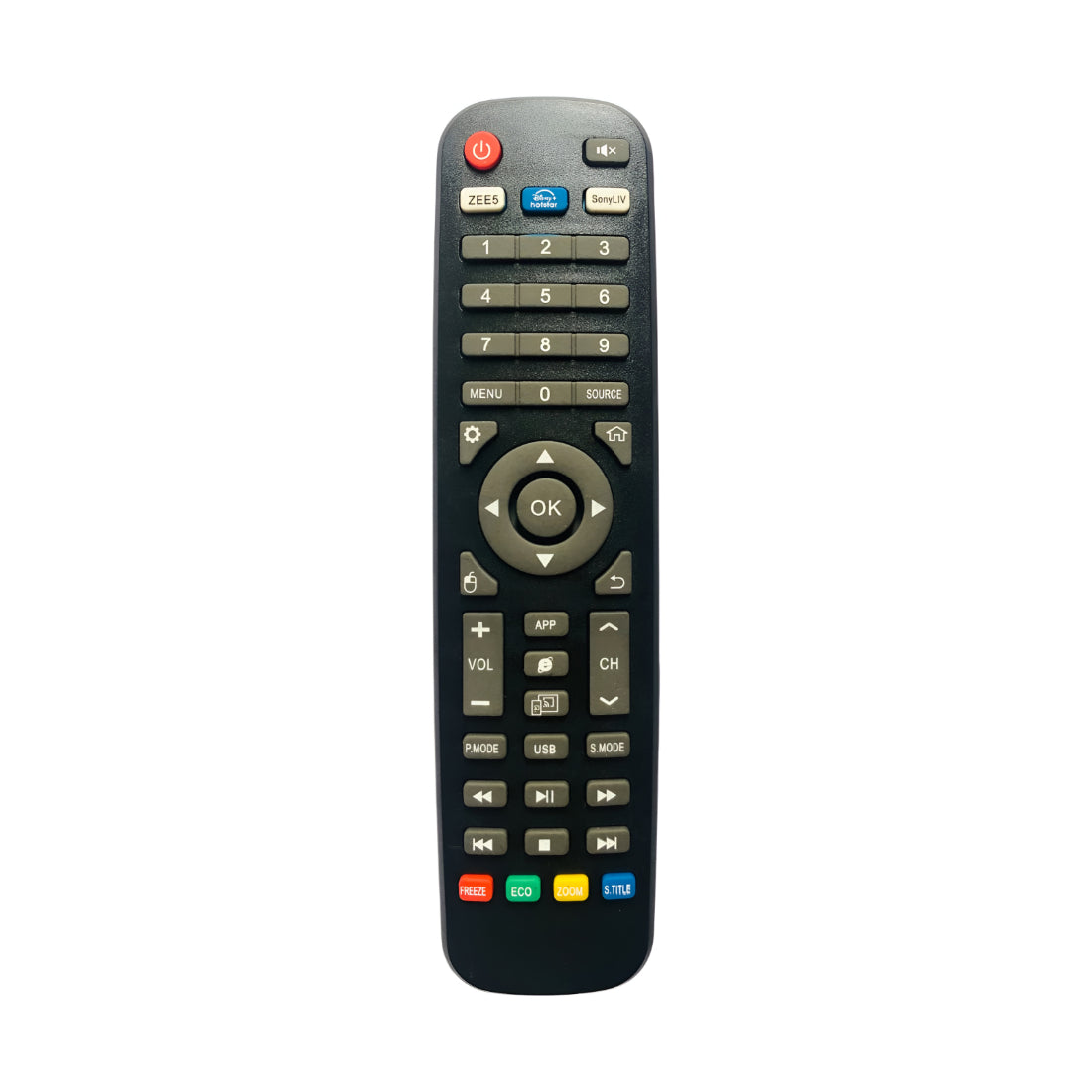 Upix Compatible Hyundai Smart TV Remote No. 1193 (No Voice)