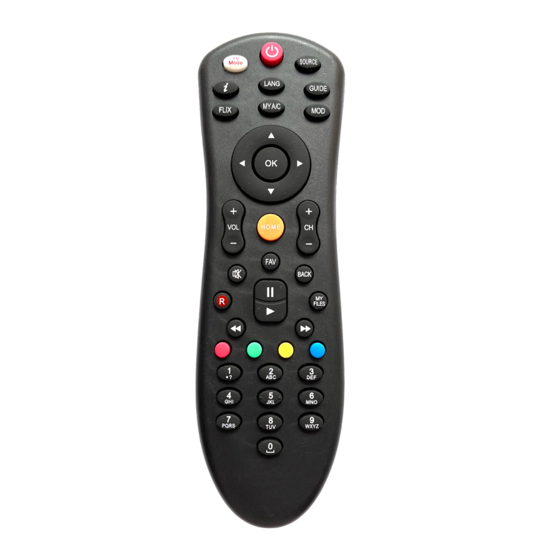 Upix Compatible Dish TV SD/HD Set Top Box Remote No. 11 (With Recording)