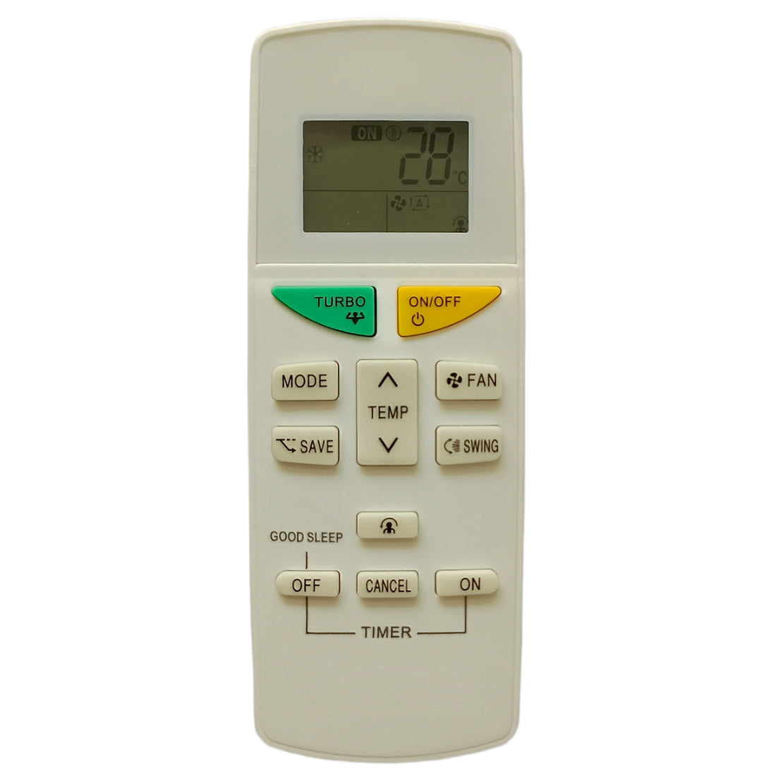 Upix Compatible Daikin and Daikin Inverter AC Remote No. 132 (No Backlight)