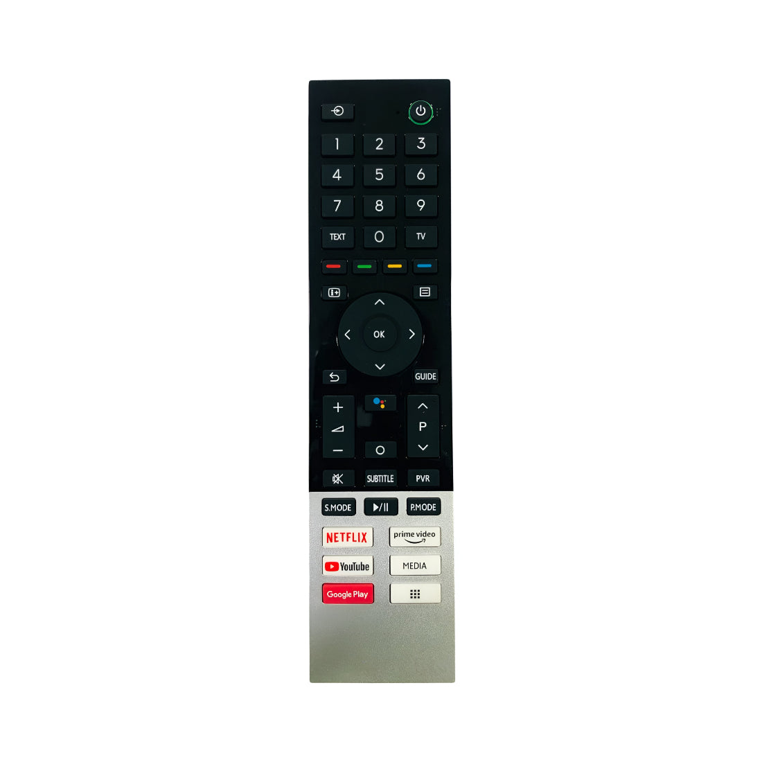 Upix Compatible Toshiba Smart TV Remote No. 1231, with Voice, Pairing is Required