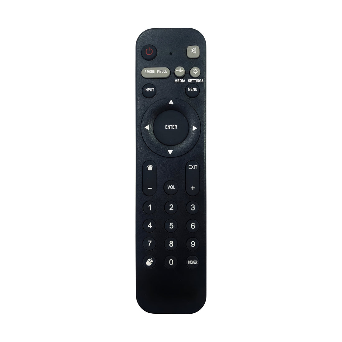 Upix Compatible Kodak Smart TV Remote No. 1240 (No Voice)