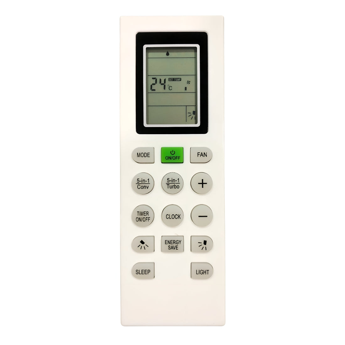 Upix Compatible Bluestar AC Remote No. 226B (No Backlight)