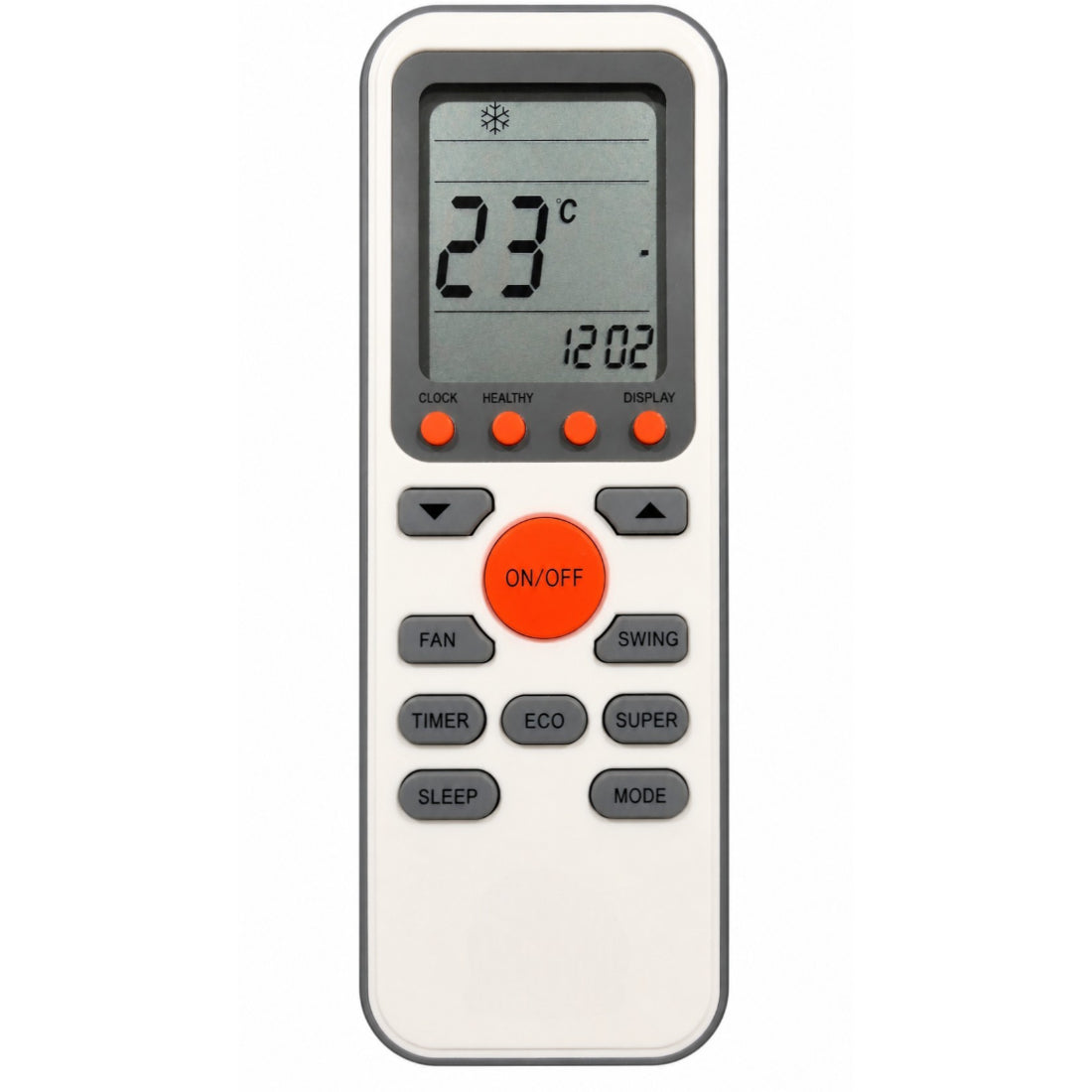Upix Compatible TCL AC Remote No. 139 (No Backlight)