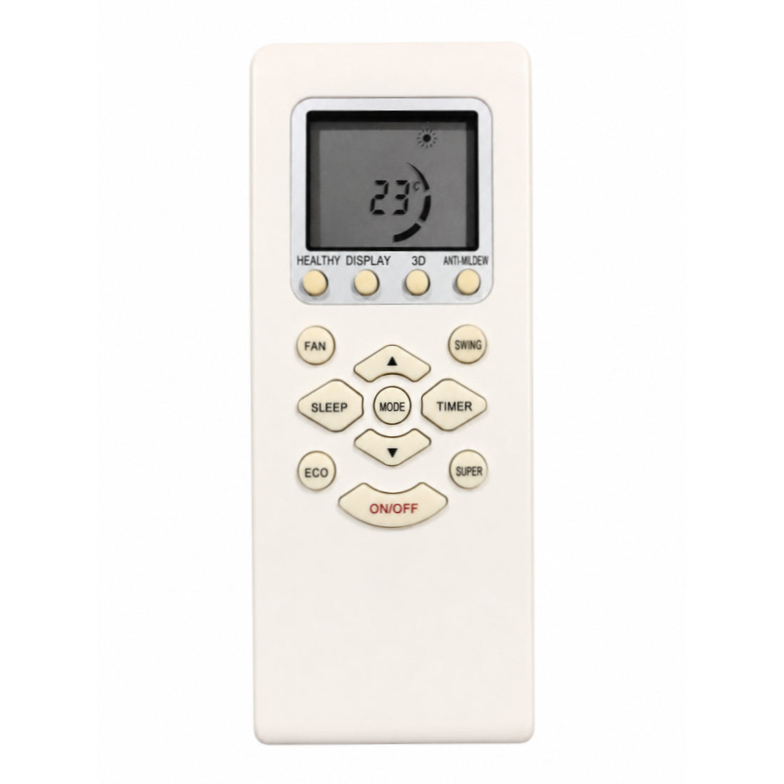 Upix Compatible TCL AC Remote No. 141 (No Backlight)