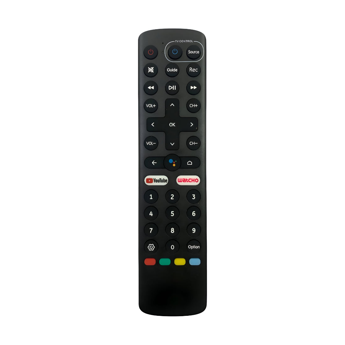Upix Compatible Smart Dish TV DTH Remote No. 1289, with Voice, Pairing is Required