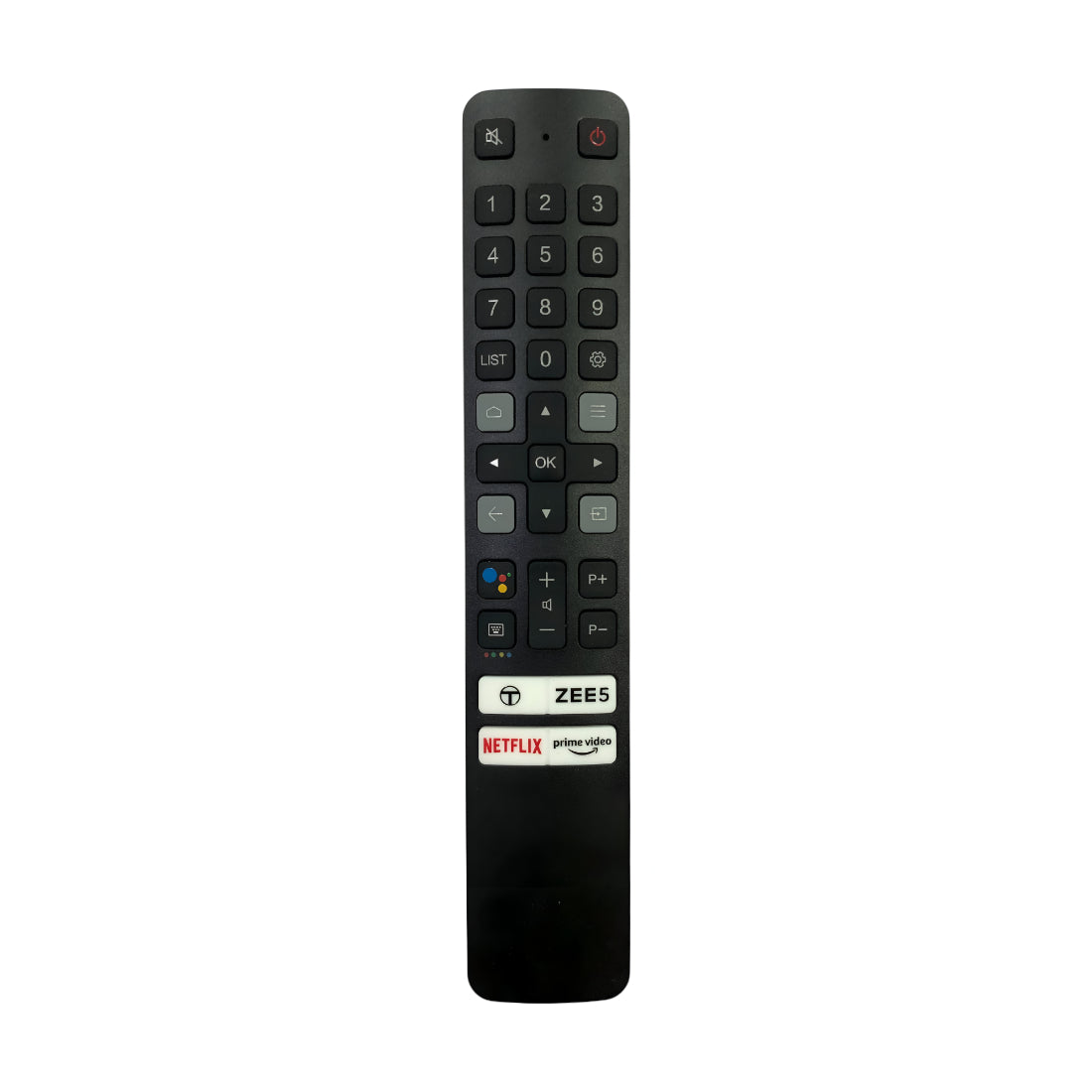 Upix Compatible TCL Smart TV Remote No. 1296, with Voice, Pairing is Required