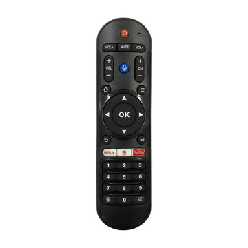 Upix Compatible for YC Smart TV Remote No. 1297 (No Voice)