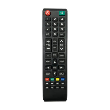 Upix Compatible for Onida Smart TV Remote No. 1299 (No Voice)