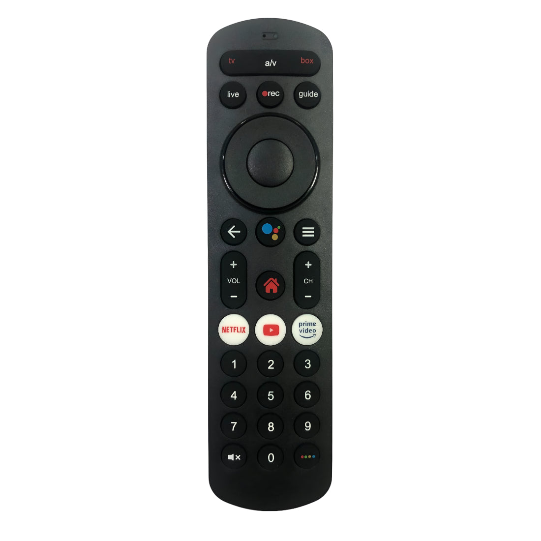 Upix Compatible Airtel Xstream DTH Set Top Box Remote No. 1306, with Voice, Pairing is Required