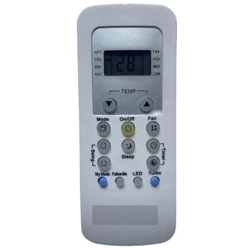 Upix Compatible Carrier AC Remote No. 148 (No Backlight)