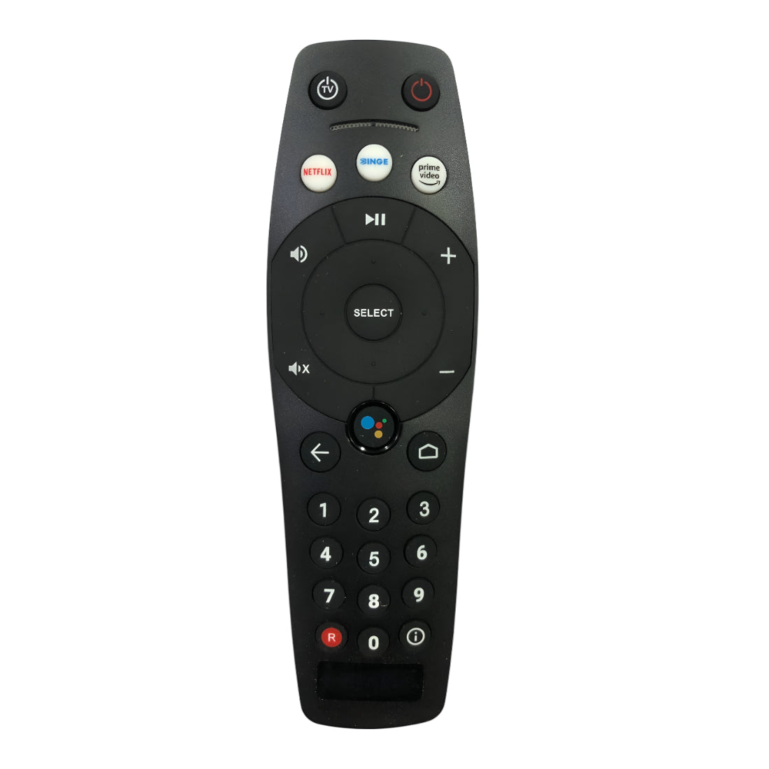Upix Compatible Tata Play Binge Plus DTH Remote No. 1325, with Voice, Pairing is Required