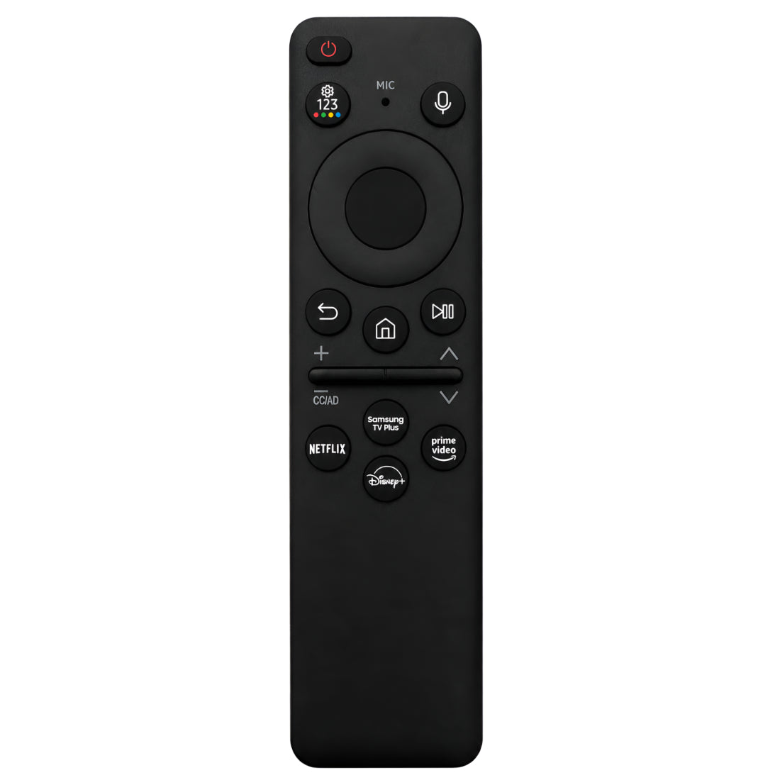 Upix Compatible Samsung Smart TV Remote No. BN59-01432G, with Voice, With Solar Cell Charge, Pairing is Required