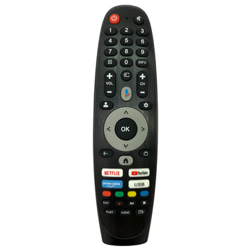 Upix Compatible for Sansui Smart TV Remote No. 1341 | with Voice | Pairing is Required