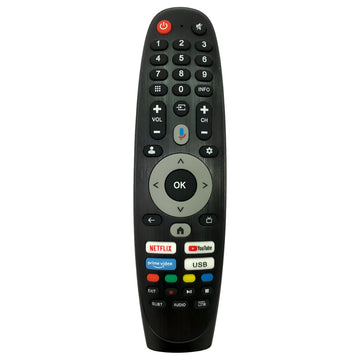 Upix Compatible Impex Smart TV Remote No. 1342, with Voice, Pairing is Required
