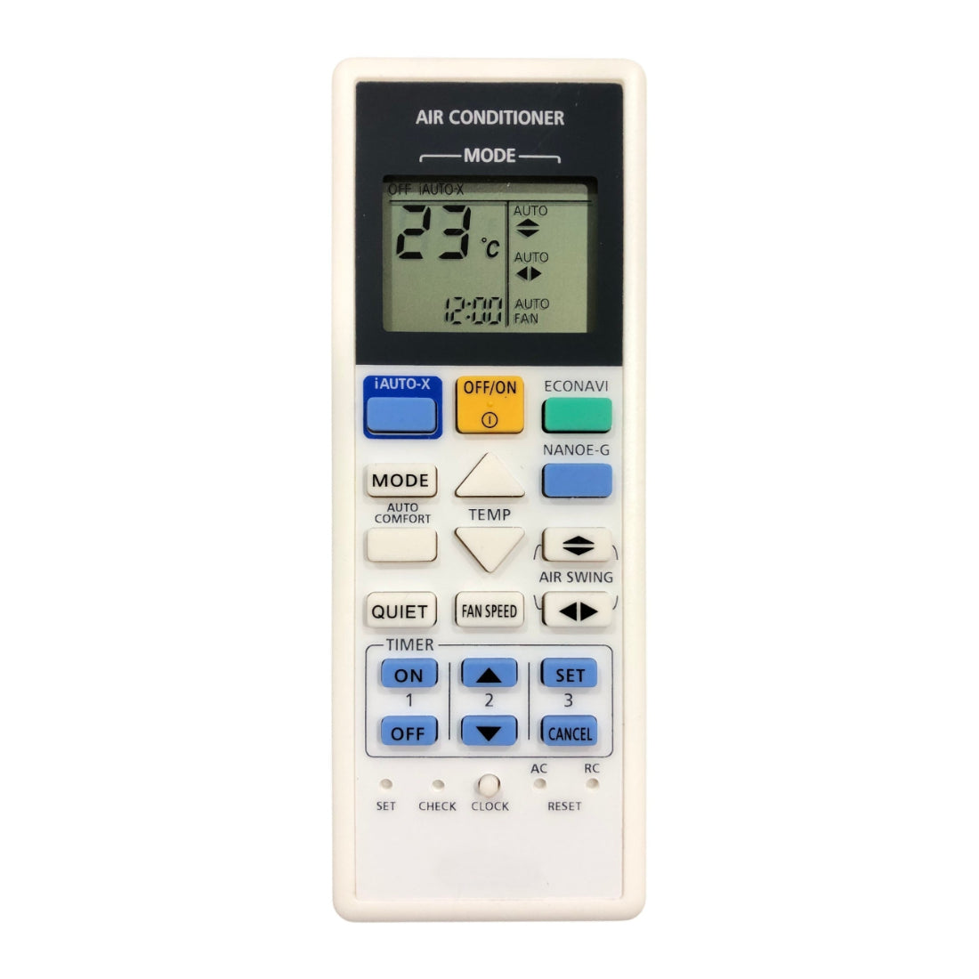 Upix Compatible Panasonic and Panasonic Inverter AC Remote No. 157 (No Backlight)