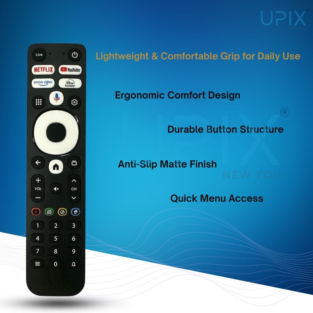 Upix Compatible Airtel Xstream Smart DTH Remote No. 1371 (No Voice)