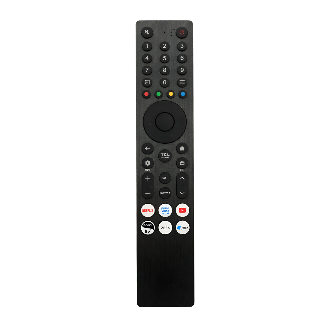 Upix Compatible TCL Smart TV Remote No. 1373 (No Voice)
