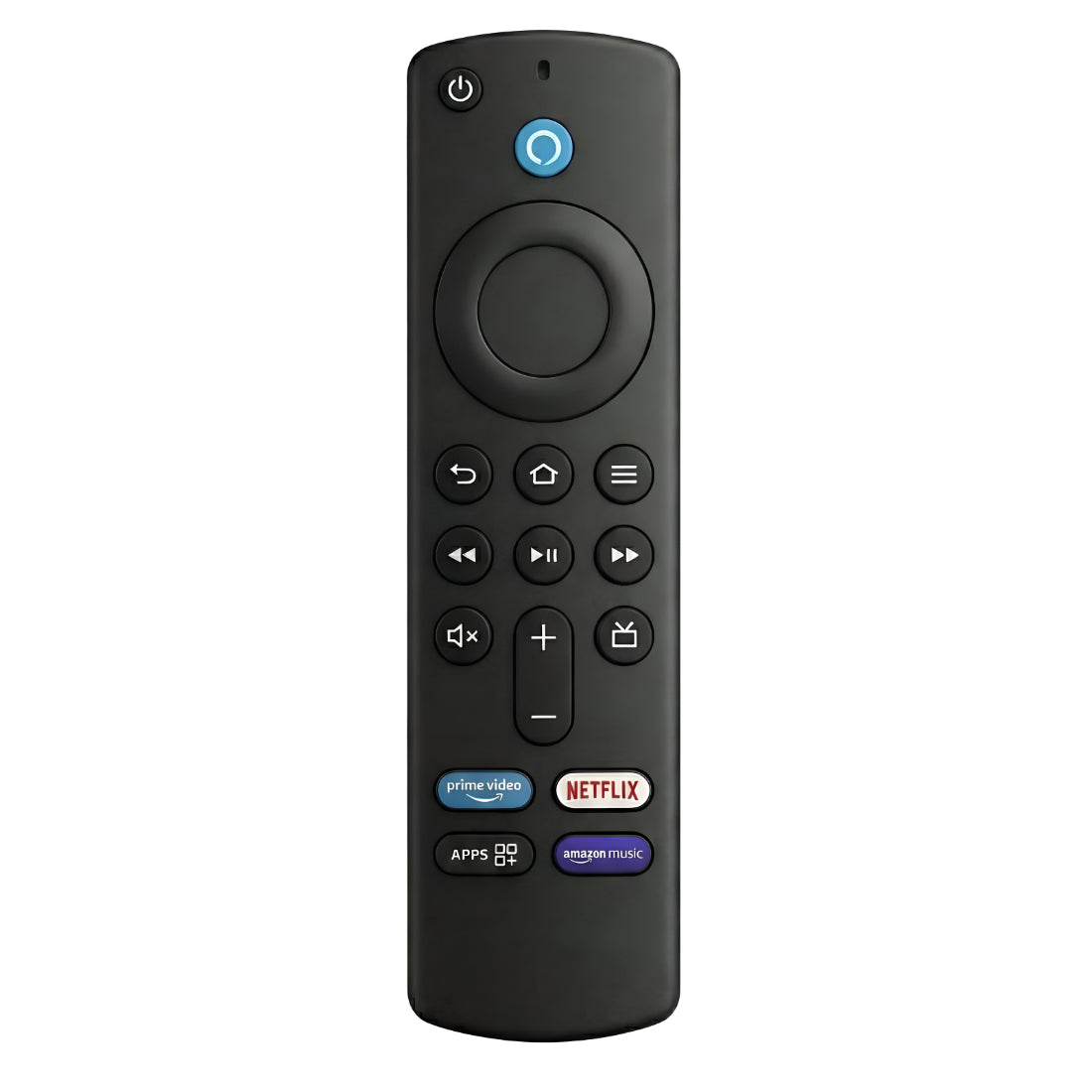 Upix Compatible Amazon Fire 3rd Genration TV Remote No. 1381, with Voice, Pairing is Required