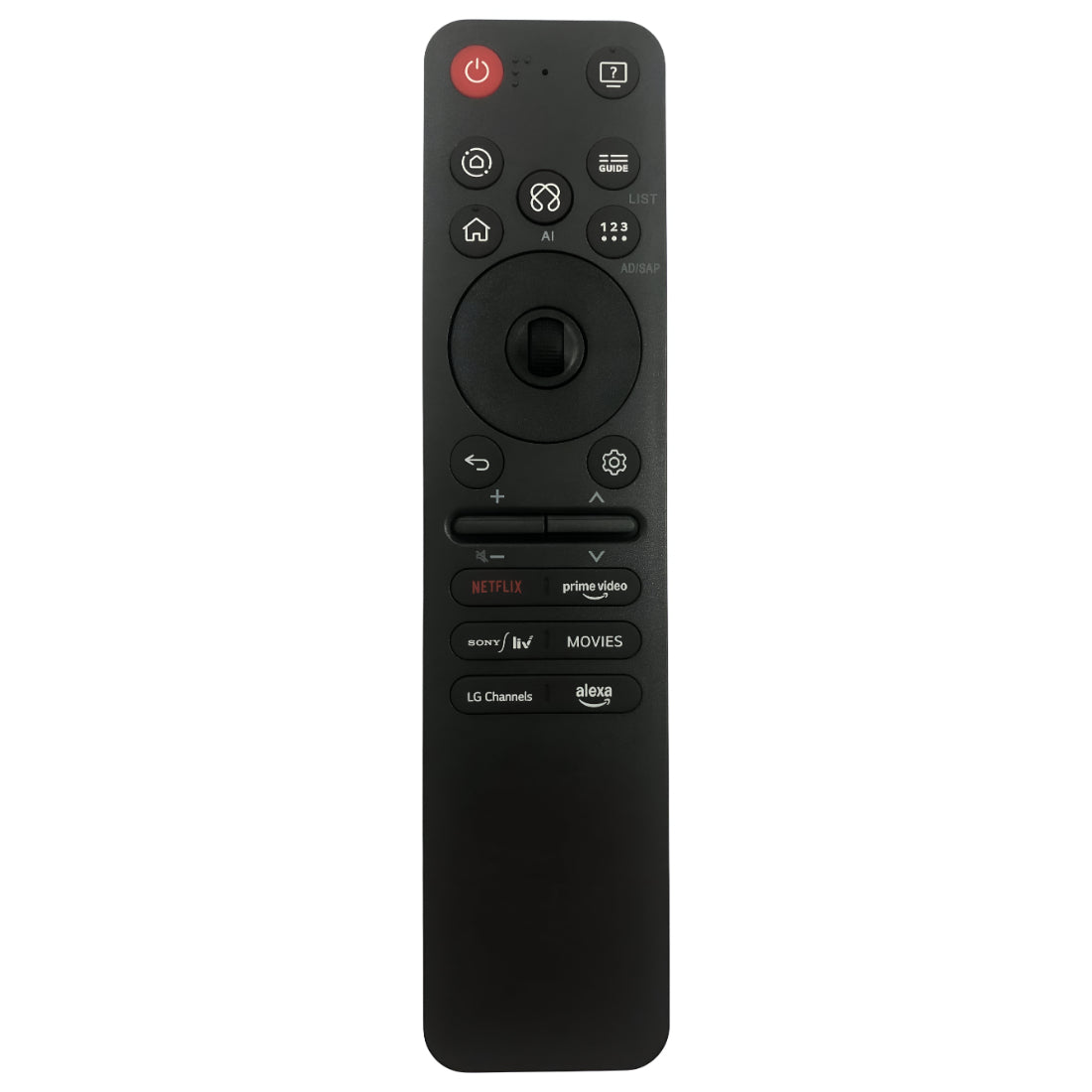 Upix Compatible LG Smart TV Remote No. AKB76046609, with Voice, with AI and Pointer Function, Pairing is Required