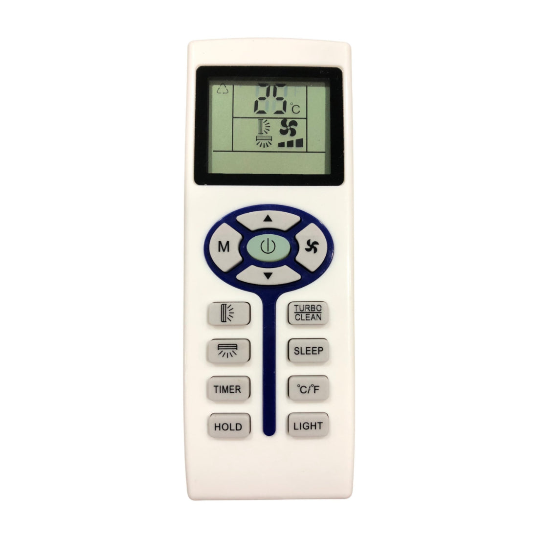 Upix Compatible Lloyd AC Remote No. 166 (No Backlight)