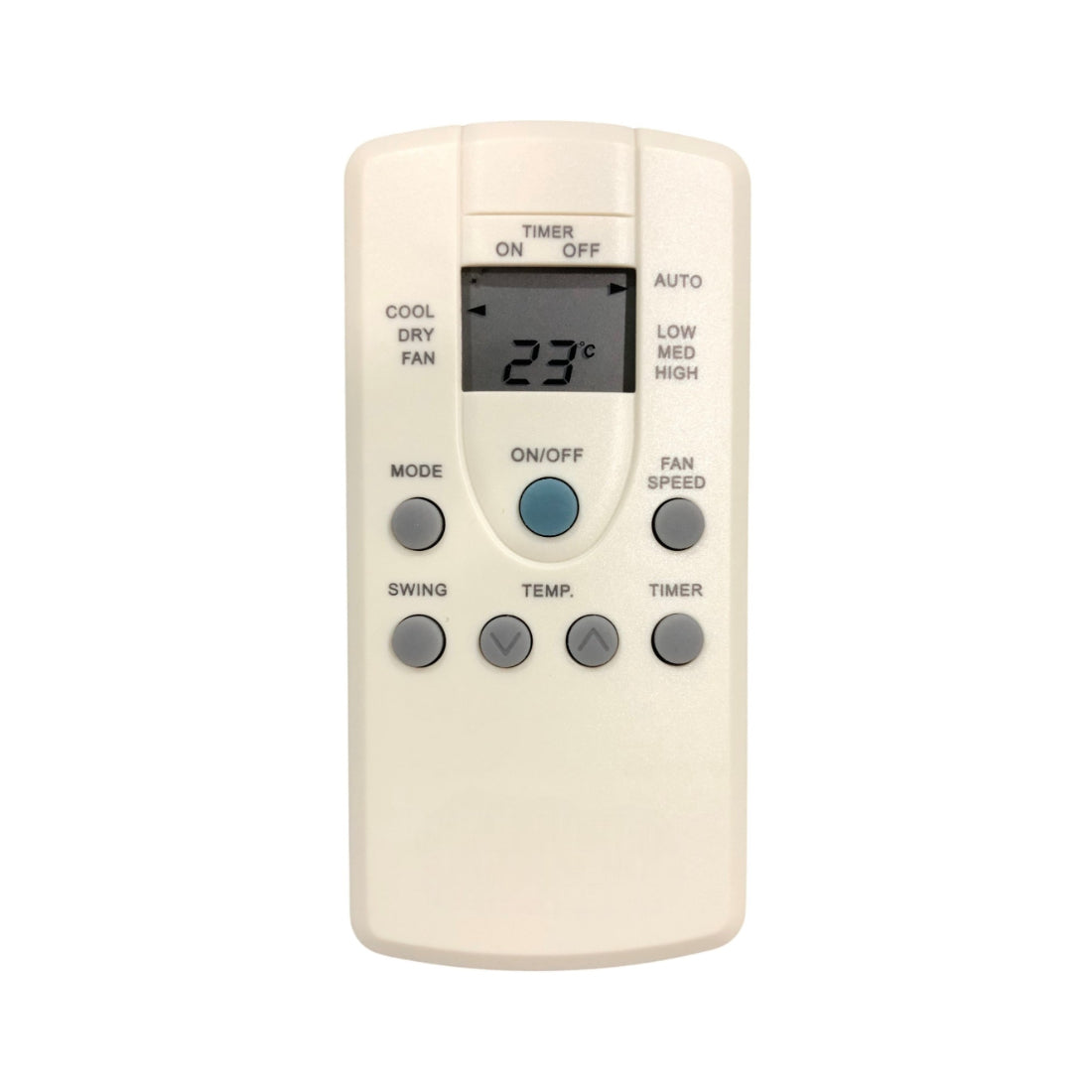 Upix Compatible Carrier AC Remote No. 167 (No Backlight)