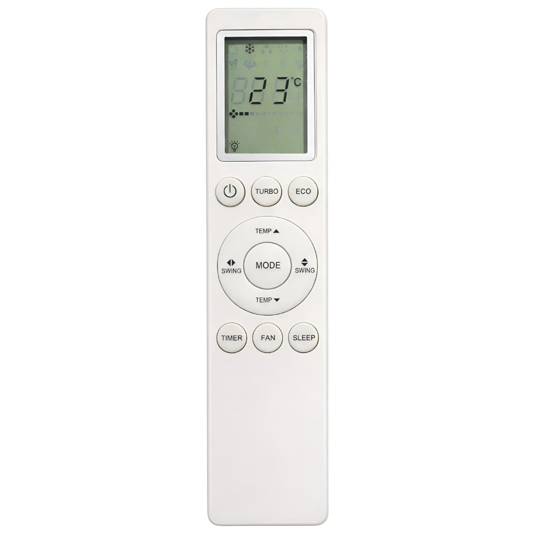 Upix Compatible Kelvinator AC Remote No. 251 (No Backlight)