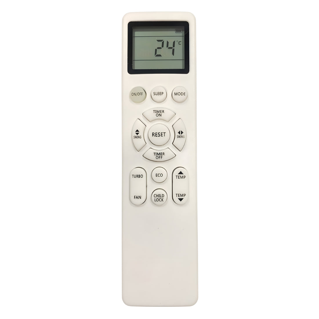 Upix Compatible for Mitsubishi AC Remote No. 319 (No Backlight)