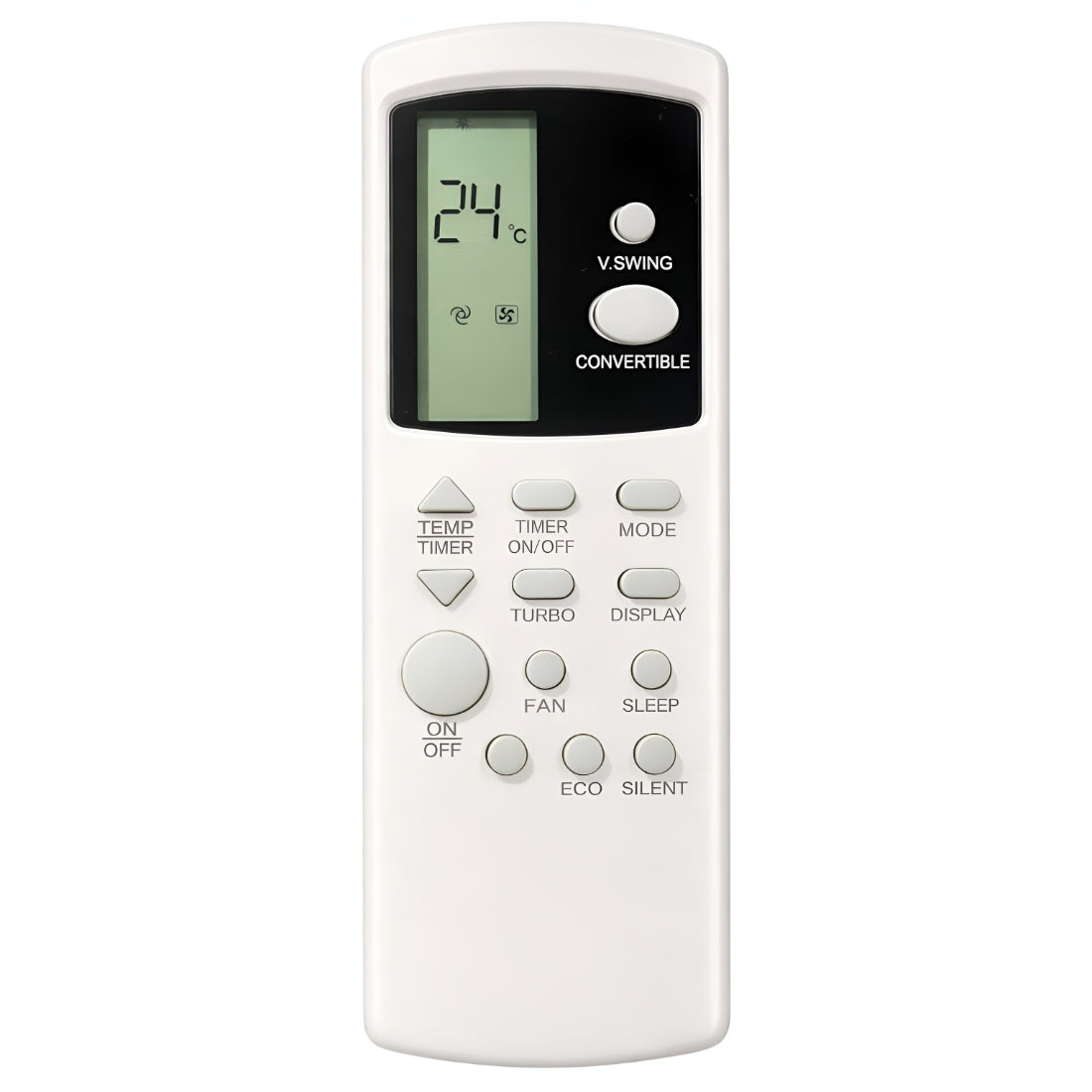 Upix Compatible for Hisense AC Remote No. 326 (No Backlight)
