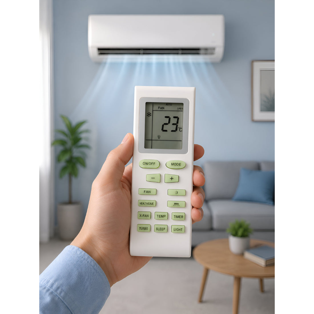 Upix Compatible Lloyd AC Remote No. 18B (No Backlight)