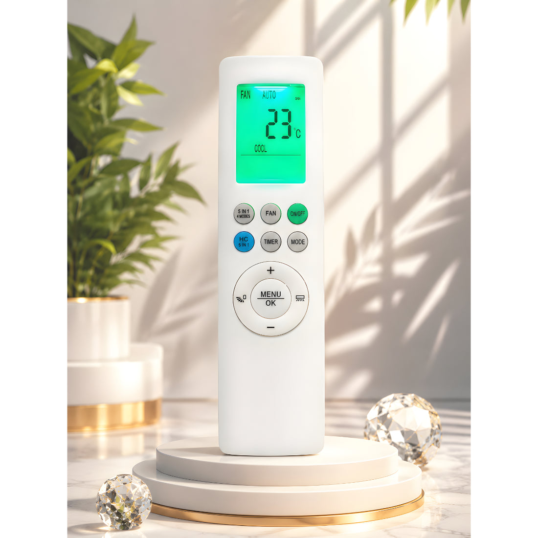 Upix Compatible Onida AC Remote No. 260A (No Backlight)